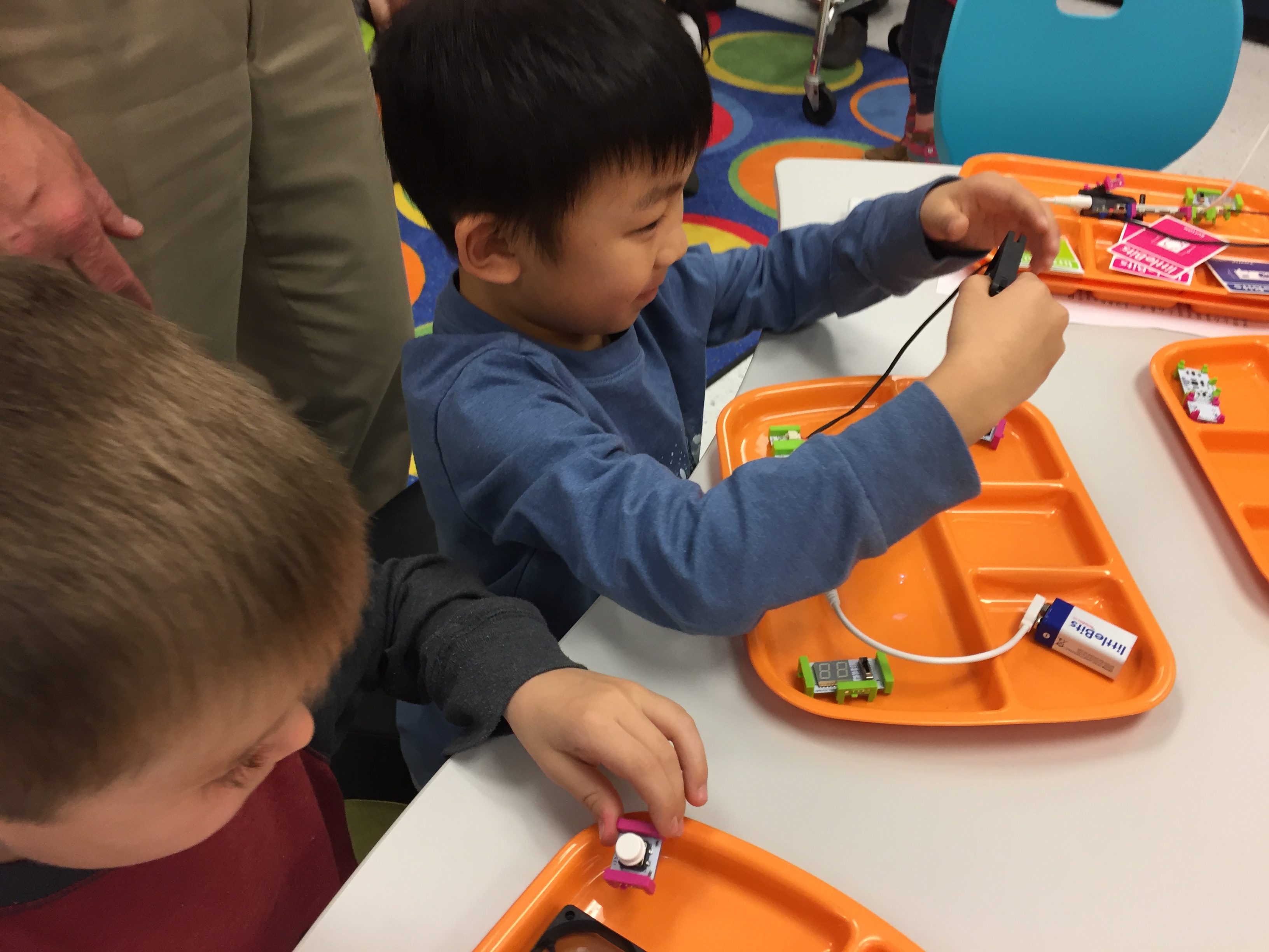 Innovation Lab Welcomes Kindergarteners